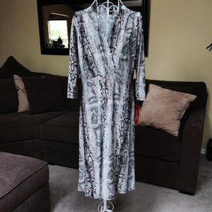 NWT Made In Heaven sz XL snake print dress